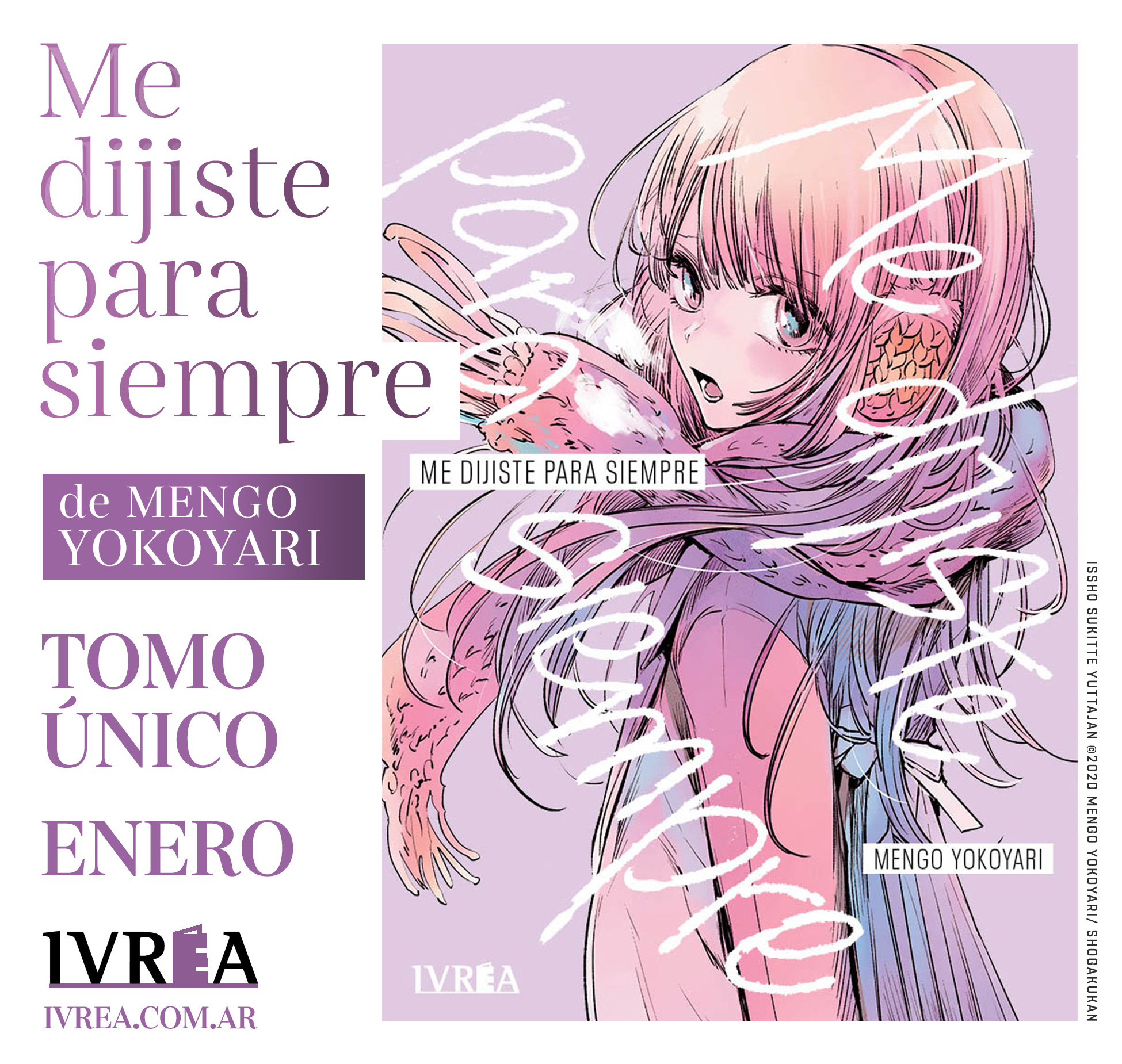 ¡ivrea Publicará En Edición Argentina Me Dijiste Para Siempre Ivreality 