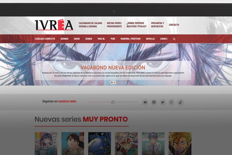 ¡Estrenamos nuevo website de EDITORIAL IVREA!